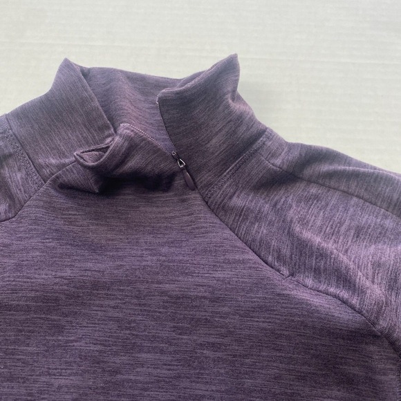 Layer 8 Women's Athletic Performance Top Long Sleeve Purple Size M Quick Dry - Picture 7 of 13